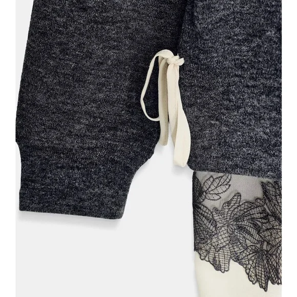 Zara Soft Effect Combination Dress - Picture 8 of 8